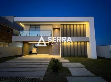 Foto 01 · Alphaville Litoral Norte 3 | Casa 4 Suítes | 312m² | Terreno 494m² | Piscina | Total Conforto e Segu