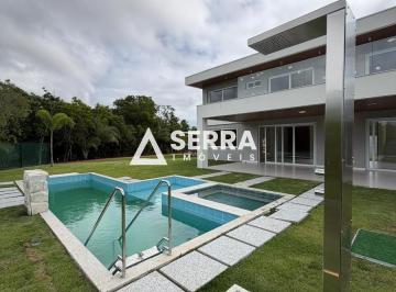 Foto 01 · Pomares Busca Vida | 5 Suítes | 435m² Construídos | Terreno 1.020m² | Casa Nova | Piscina