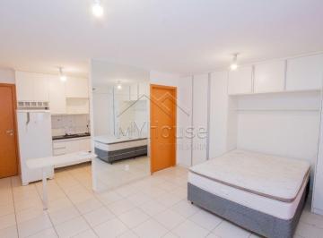 Apartamento de 1 quarto, · Res. Cosmopolitan - 1 quarto - 33m² - Semi-mobiliado - Ar-condicionado