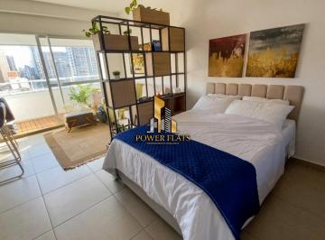 Apartamento de 1 quarto, São Paulo · Flat mobiliado 1 dormitório 37 m² 1 vaga no Brooklin próximo ao Metrô Campo Belo e à Berrini