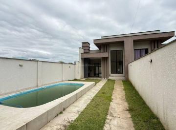Casa · 91m² · 3 Quartos · 2 Vagas · Casa com 3 quartos e piscina à venda, 91 m² por R$ 549.000 - Volta Ao Mundo I - Itapoá/SC