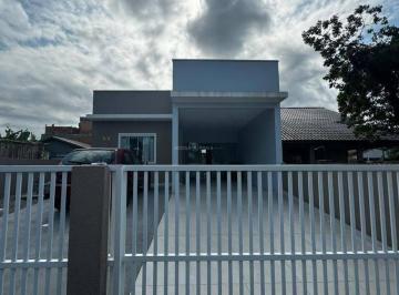 Casa · 88m² · 2 Quartos · 3 Vagas · Casa com 2 dormitórios à venda, 88 m² por R$ 485.000,00 - Mariluz - Itapoá/SC