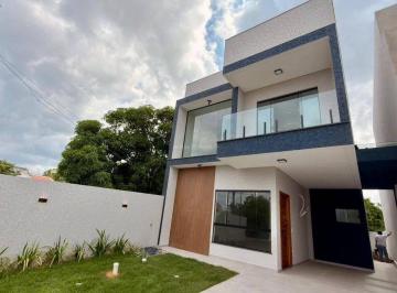 Casa · 141m² · 3 Quartos · 2 Vagas · Sobrado com 3 dormitórios à venda, 141 m² por R$ 840.000,00 - Jardim Perola do Atlântico - Itapoá/SC