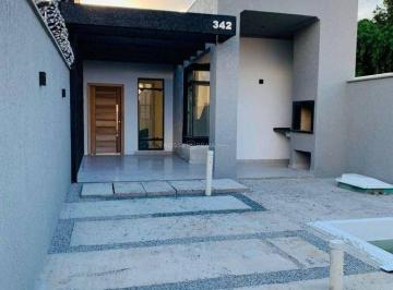 Casa · 87m² · 3 Quartos · 3 Vagas · Casa com 3 dormitórios à venda, 87 m² por R$ 550.000,00 - São Jose - Itapoá/SC