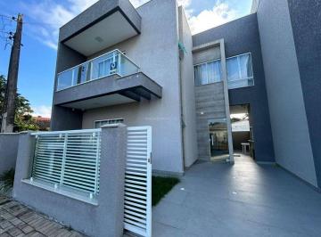 Casa · 119m² · 3 Quartos · 1 Vaga · Sobrado com 3 dormitórios à venda, 119 m² por R$ 780.000,00 - Sai Mirim - Itapoá/SC