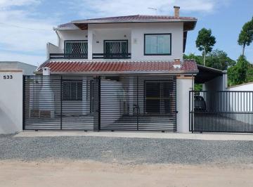 Casa · 285m² · 7 Quartos · 9 Vagas · Sobrado com 7 dormitórios à venda, 285 m² por R$ 980.000,00 - Mariluz - Itapoá/SC