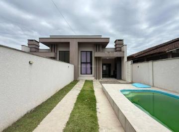 Casa · 91m² · 3 Quartos · 1 Vaga · Casa com 3 dormitórios à venda, 91 m² por R$ 589.000,00 - Volta Ao Mundo I - Itapoá/SC