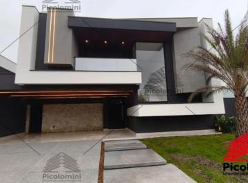 Foto 01 · Casa de Luxo no Condomínio Residencial Monaco em São José dos Campos-SP: 5 Quartos, 5 Suítes, Piscin