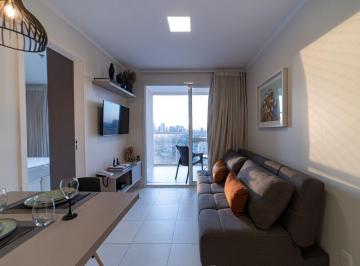 Apartamento · 39m² · 1 Quarto · 1 Vaga · Compacto, mobiliado e com lazer completo.