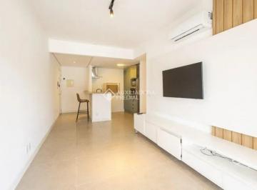 Apartamento · 54m² · 1 Quarto · 1 Vaga · APARTAMENTO MOBILIADO COM 1 DORMITÓRIO, SACADA, CHURRASQUEIRA E VAGA | PETRÓPOLIS