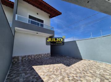 Casa · 73m² · 2 Quartos · 2 Vagas · Sobrado à venda em Mongaguá, Jussara, com 2 quartos, com 73.2 m²