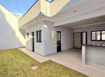 Casa · 1m² · 3 Quartos · 3 Vagas · Casa nova, moderna e recém construída, 3 quartos, 1 suíte, quintal gramado, churrasqueira, 250 m² em