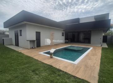 Casa · 253m² · 3 Quartos · 6 Vagas · Casa sofisticada à venda no Ecopark Bourbon – Caçapava