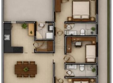 Casa · 250m² · 2 Quartos · 1 Vaga · CASA TERREA 2 DORMITÓRIOS - RESIDENSIAL SÃO LUCAS
