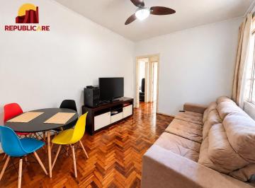 SALA-JANTAR · Oportunidade no Centro Histórico: Apartamento 1 Dormitório Semimobiliado – R$ 19