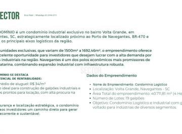 Comercial · 1000m² · Galpão Logístico Modular 1.000 m² Locação Navegantes-SC