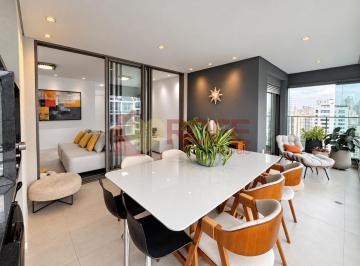 Apartamento · 125m² · 3 Quartos · 2 Vagas · Apartamento em Andar Alto no Campo Belo | 125 m² | 3 Suítes | 2 Vagas