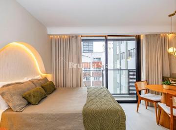 1 · Apartamento com 28 m² mobiliado para AIRBNB