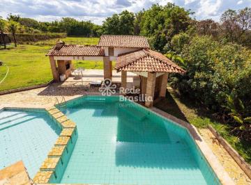 Casa · 395m² · 4 Quartos · 2 Vagas · Smpw Quadra 23 Condomínio Jandaia | Casa com excelente Área Verde - 2 Pavimentos - Área de Lazer co