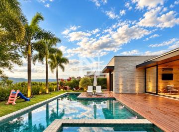 Casa · 410m² · 4 Quartos · Casa térrea mobiliada à venda no Campos de Santo Antônio II em Itu | 4 suítes, piscina e spa