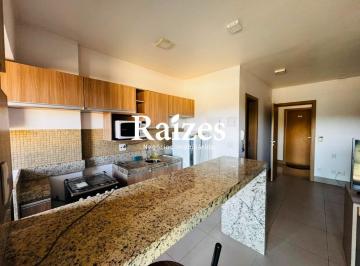 Apartamento · 38m² · 1 Quarto · 1 Vaga · Studio Moderno mobiliado com Ar Condicionado e Lazer de Resort em Uberlândia