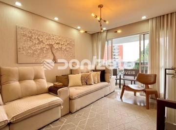 Apartamento · 107m² · 3 Quartos · 2 Vagas · Apartamento mobiliado de 107 m² com 3 quartos no Jardim Bela Vista