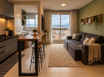 Apartamento · 57m² · 2 Quartos · 2 Vagas · Apartamento mobiliado com 2 quartos e 2 vagas à venda no Jaraguá 99