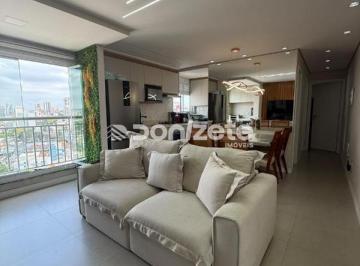Apartamento · 53m² · 2 Quartos · 1 Vaga · Apartamento mobiliado de 2 quartos com terraço grill à venda em Casa Branca, Santo André