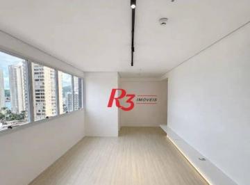 0a9a93ecb2193243e0c89e67433ecbe360eb69ce · Sala para alugar, 30 m² por R$ 3.200,00/mês - Ponta da Praia - Santos/SP