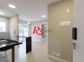 aa8af577e54bade47c3d14330ea74182222f2a11 · Apartamento com 2 dormitórios para alugar, 42 m² por R$ 4.460,00/mês - Jabaquara - Santos/SP