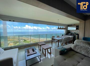 Apartamento · 142m² · 3 Quartos · 2 Vagas · Apartamento em Pituaçu, vista mar, com 3 suites, 2 vagas, oportunidade no Hemispher 360