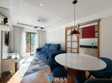 Apartamento · 70m² · 2 Quartos · 1 Vaga · Apartamento mobiliado com suíte no Cascata Guarani