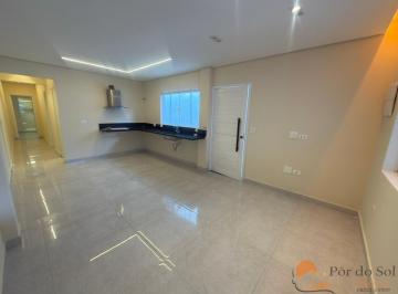 Casa · 90m² · 2 Quartos · 2 Vagas · Casa a 100 m do mar no Maracanã – 2 suítes, 90 m² e 2 vagas - Praia Grande/SP