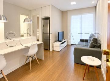 Apartamento · 40m² · 1 Quarto · 1 Vaga · Flat para alugar em Itaim Bibi de 40.00m² com 1 Quarto, 1 Suite e 1 Garagem
