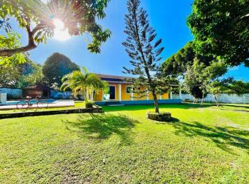 Casa de 5 quartos, Camaçari · EXCELENTE CHÁCARA 5 SUÍTES COM PISCINA E ENERGIA SOLAR EM JAUÁ