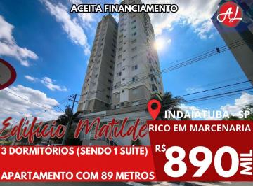 Apartamento de 3 quartos, Indaiatuba · Apartamento com 89m² à venda em frente ao Parque Ecológico - Indaiatuba - SP!
