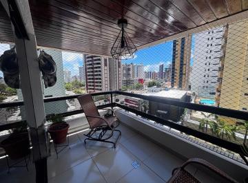 Apartamento de 3 quartos, João Pessoa · Apartamento mobiliado, nascente/sul, 4º andar, super arejado e iluminado