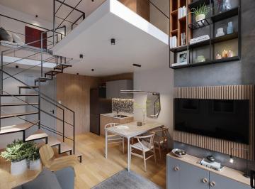 Apartamento de 1 quarto, Curitiba · Alto da XV - Studio com pé-direito duplo - 19,34m2