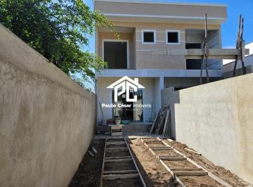 Foto 01 · Excelente casa duplex nova, com 02 quartos, sendo 02 suítes, ótima sala, cozinha, banheiro, área de
