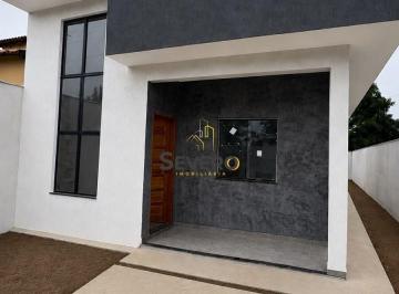 Casa · 70m² · 2 Quartos · 2 Vagas · Casa Linear Fachada Moderna – 2 Quartos, sendo 1 Suíte – Chácara de Inoã – Maricá/RJ