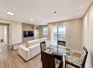 Apartamento · 75m² · 2 Quartos · 2 Vagas · Apartamento Mobiliado em Vila Yara com Lazer Completo - Aluguel