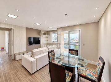 Apartamento · 75m² · 2 Quartos · 2 Vagas · Apartamento Mobiliado em Vila Yara com Lazer Completo - Aluguel
