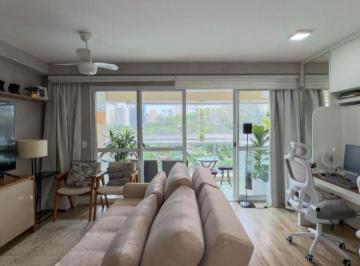 Photo 1 · Studio Mobiliado no Brooklin -50m² com 1 Vaga de Garagem - Locação por R$ 3.450,
