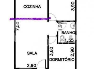 Casa · 70m² · 2 Quartos · 2 Vagas · CASA COM 2 QUARTOS E 2 VAGAS DE GARAGEM À VENDA EM ATIBAIA