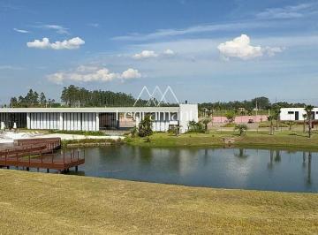 Terreno · Lote Fundos Lago no Condomínio Legano - Nova Santa Rita