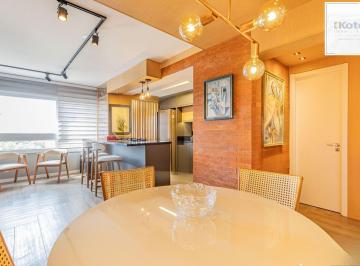 Apartamento · 81m² · 3 Quartos · 2 Vagas · Apartamento mobiliado e equipado andar alto churrasqueira sol da manhã Lindóia