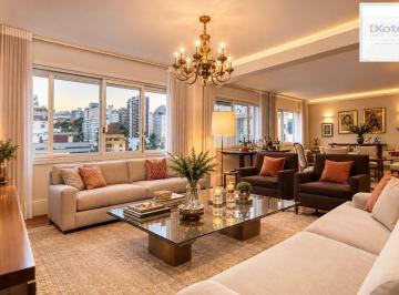 Apartamento · 210m² · 3 Quartos · 2 Vagas · Apartamento de 210 m², um por andar, no Rio Branco