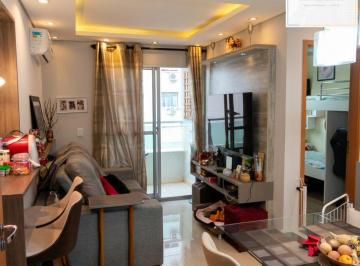 Apartamento · 51m² · 2 Quartos · 1 Vaga · Apartamento Mobiliado com 2 Dormitórios, Suíte e Sacada com Churrasqueira