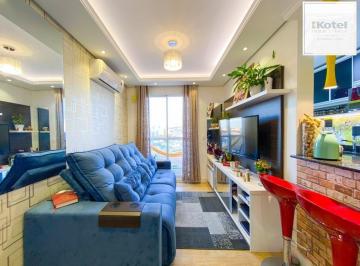 Apartamento · 50m² · 2 Quartos · 1 Vaga · Apartamento com 2 quartos, 1 vaga, sacada e elevador no bairro São Sebastião