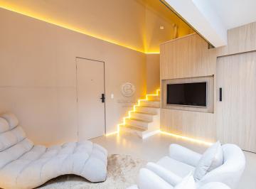Sala de Estar · Loft reformado e mobiliado no Cabral